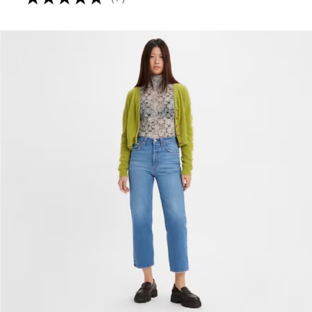 Levi’s Ribcage Straight Ankle Jeans